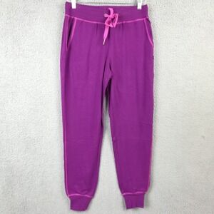 Seed To Style Pants Womens Joggers Magenta Pink Organic Cotton Pull On S